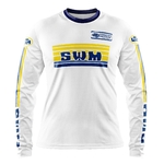 Maillot SWM Aéré Blanc Pernod Face