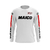 Maillot G MAICO Blanc Noir Face