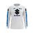 Maillot G SUZUKI JJB Blanc Face