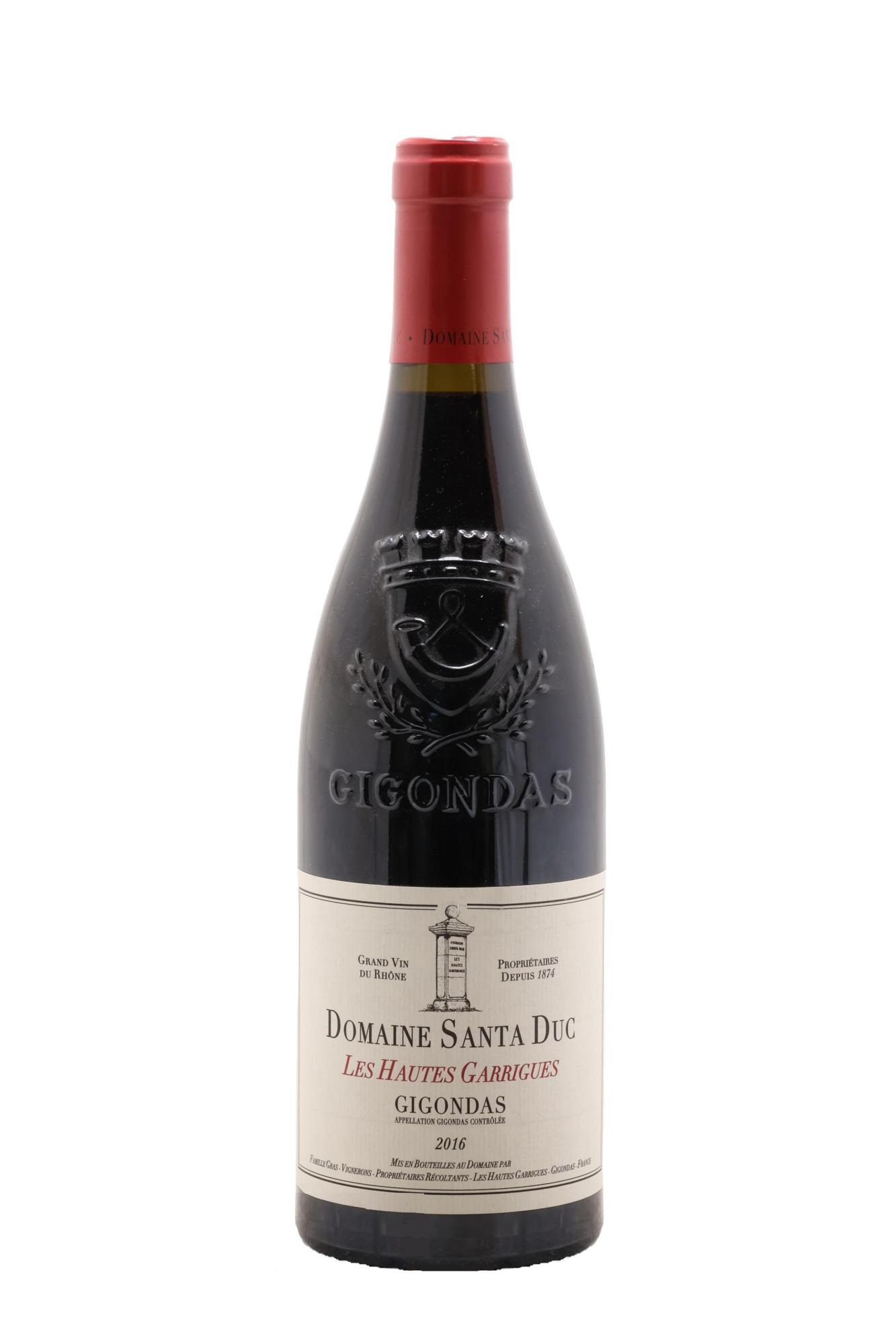 Santa Duc Gigondas Hautes Garrigues 2016