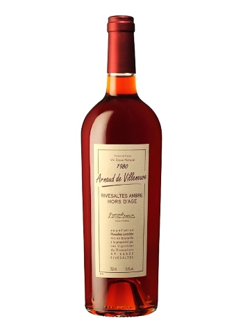 A de Villeneuve Rivesaltes Ambre 1980