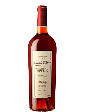 A de Villeneuve Rivesaltes Ambre 1976