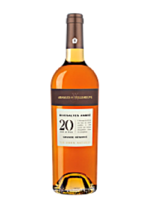 A de Villeneuve Rivesaltes Ambre 20 ans