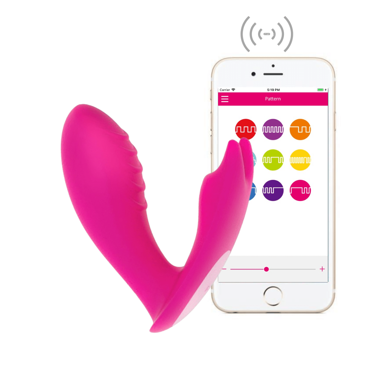 Le Eidolon | Double stimulateur vaginal et clitoridien contrôlé par smartphone