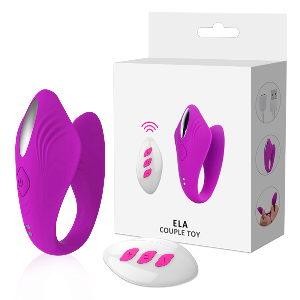 ela sextoy U double stimulateur vaginal clitoridien couple télécommande controle à distance captain vice boutique (3)