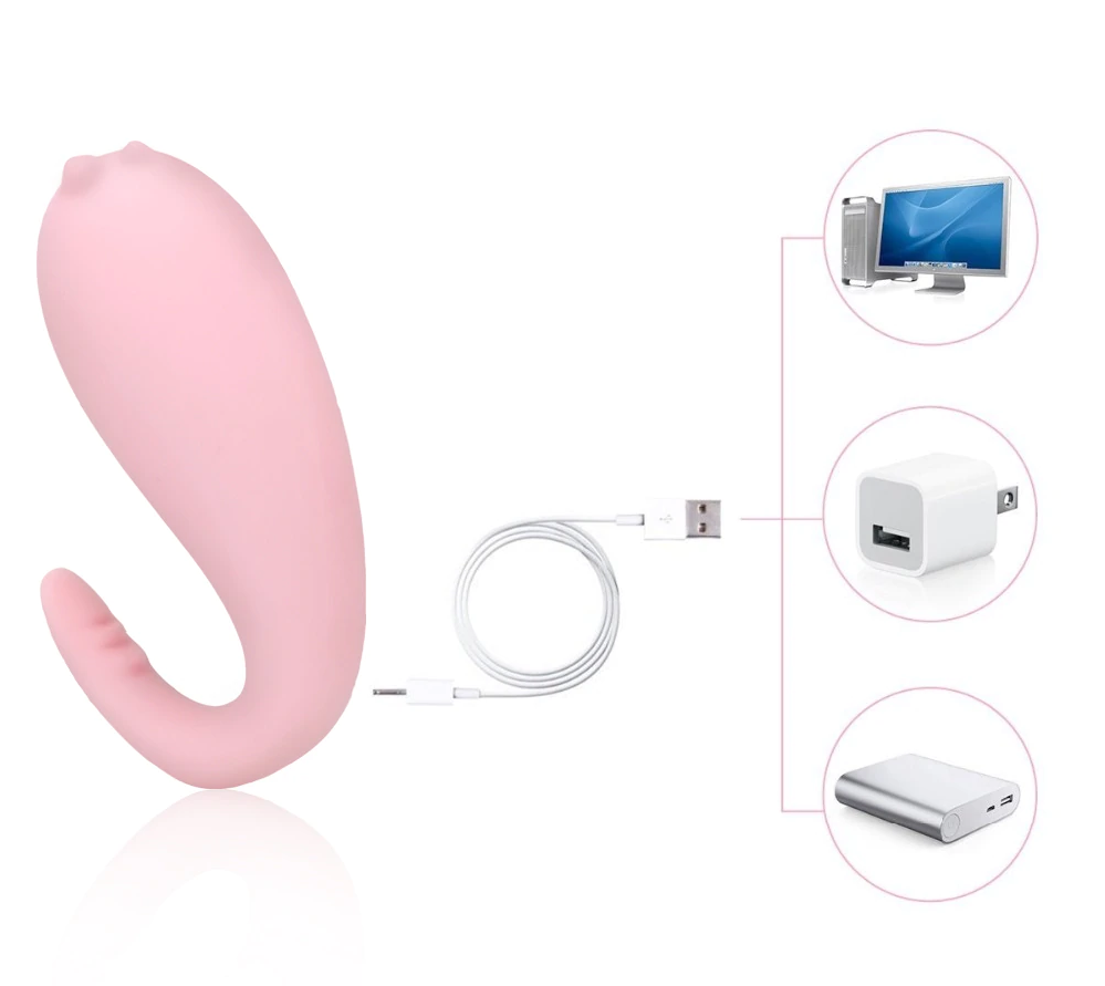 Le Monster Titi Double stimulateur vaginal et clitoridien contr l par smartphone