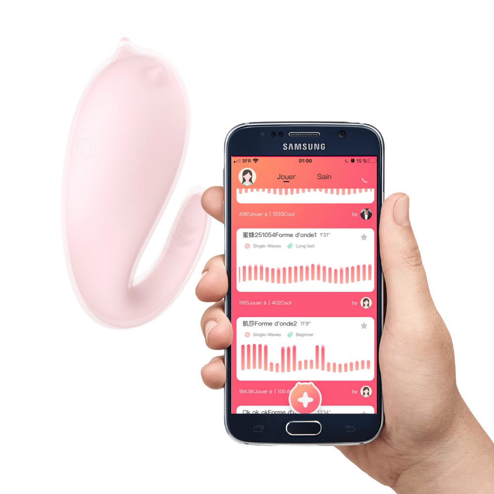 monster titi sextoys connectés distance remote app captain vice couple jeux érotiques 45