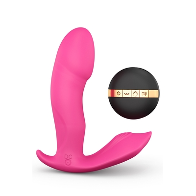 Secret Clit | Gode vaginal avec stimulation clitoridienne télécommandé