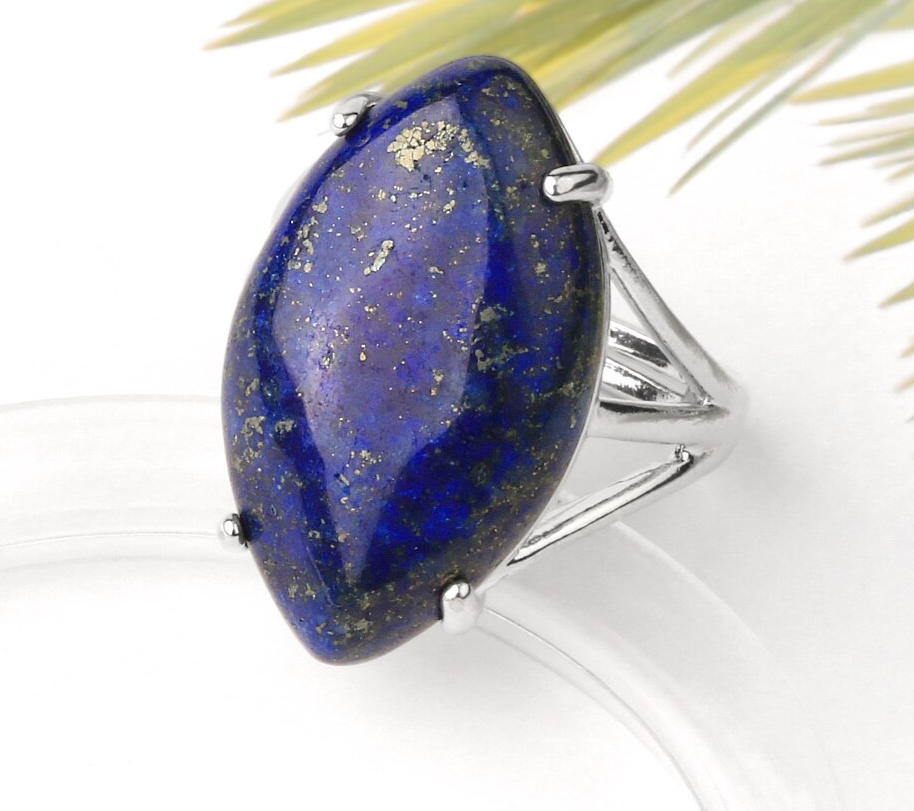 Bague en lapis lazuli