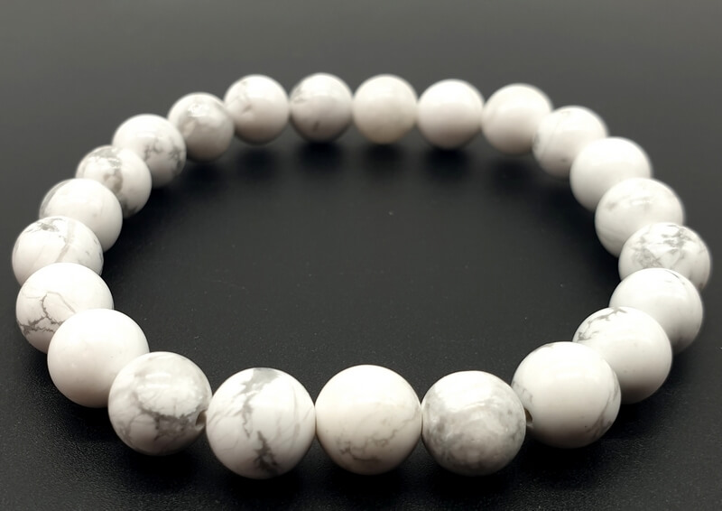 Bracelet howlite 8 mm