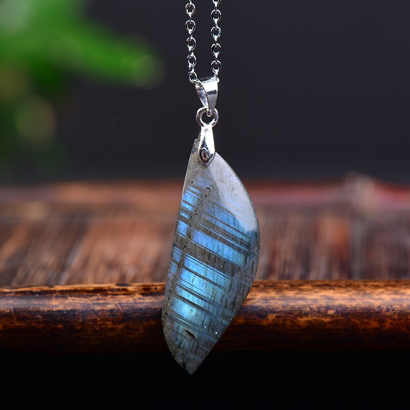 Collier larme labradorite