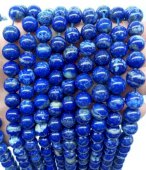 perle lapis lazuli 8 mm