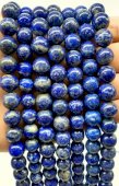perle lapis lazuli 10 mm