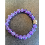 bracelet améthyste bouddha