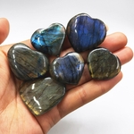 Coeur en labradorite