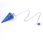 pendule-facette-radiesthésie-lapis-lazuli