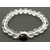 bracelet cristal de roche bouddha