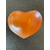 Coeur sélénite orange