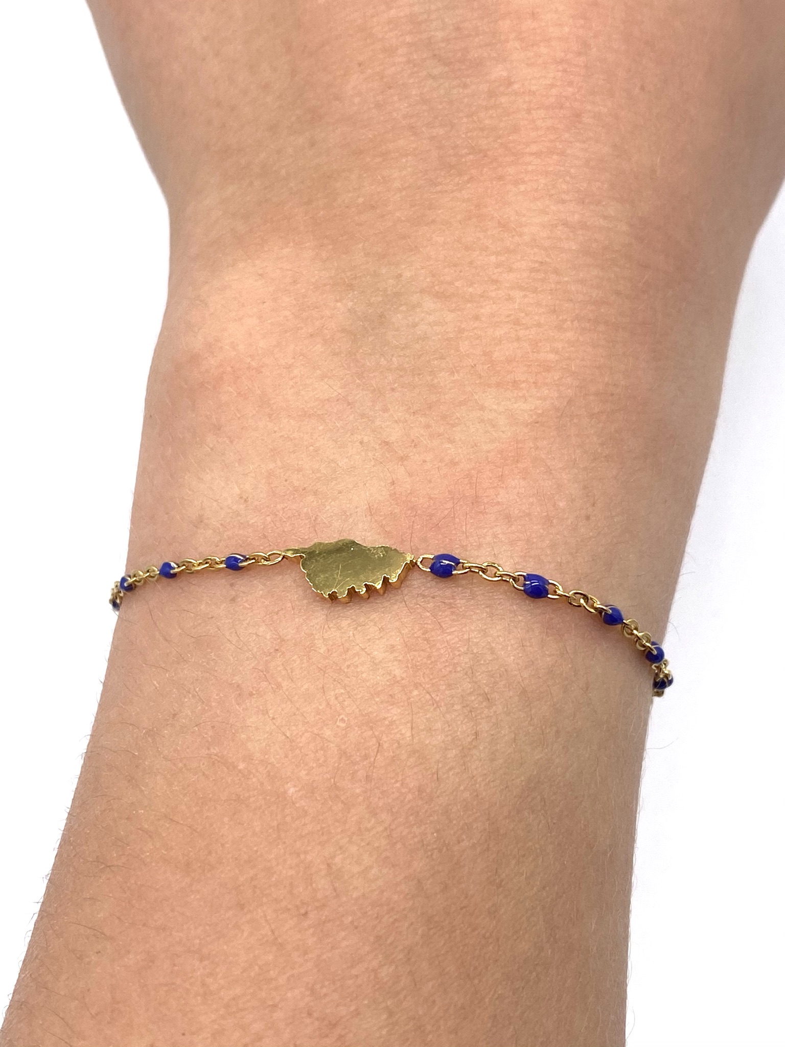 bracelet-perles-corse-bleumarine-doré