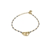 bracelet-perles-menotte-gris-doré