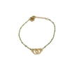 bracelet-perles-menotte-vert-doré