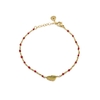 bracelet-perles-corse-rouge-doré