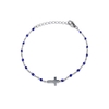 bracelet-perles-croix-bleumarine