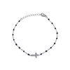 bracelet-perles-croix-noir