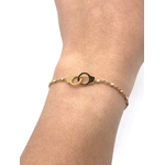 bracelet-perles-menotte-rose-doré
