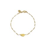 bracelet-perles-corse-blanc-doré