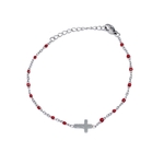 bracelet-perles-croix-rouge