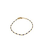 Bracelet Doré et Perles
