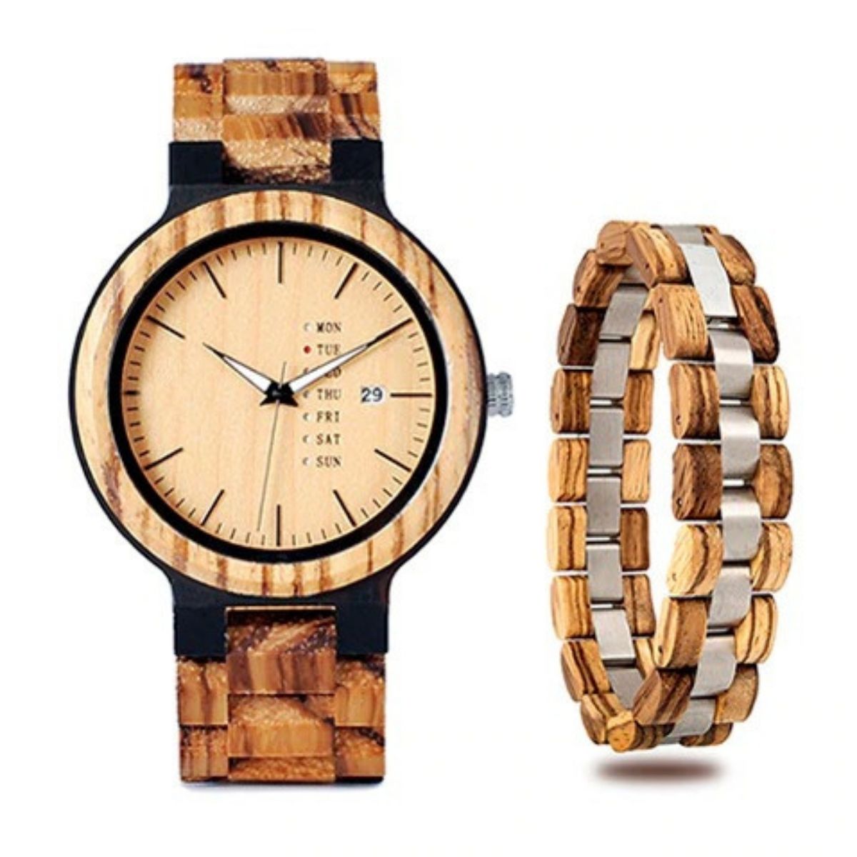 Coffret montre en bois Torreya (9)