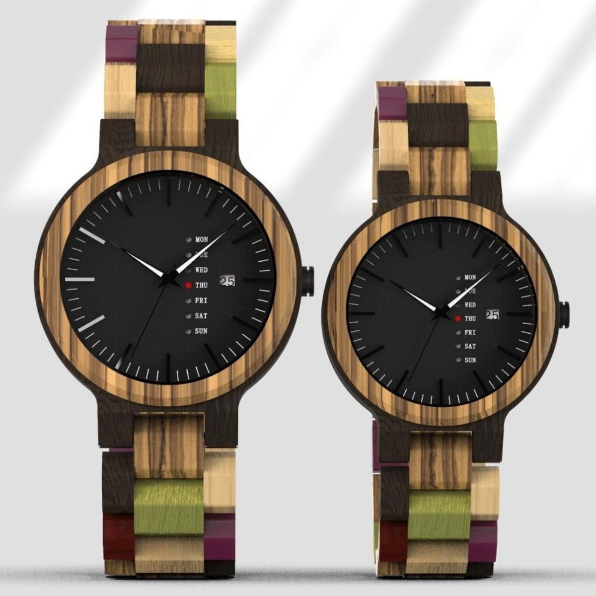 Montre en bois Fabacé (2)