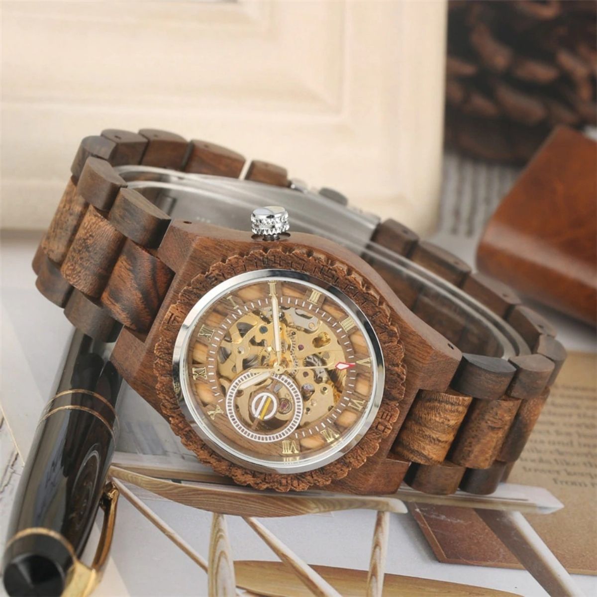 Montre en bois Afzélia (11)