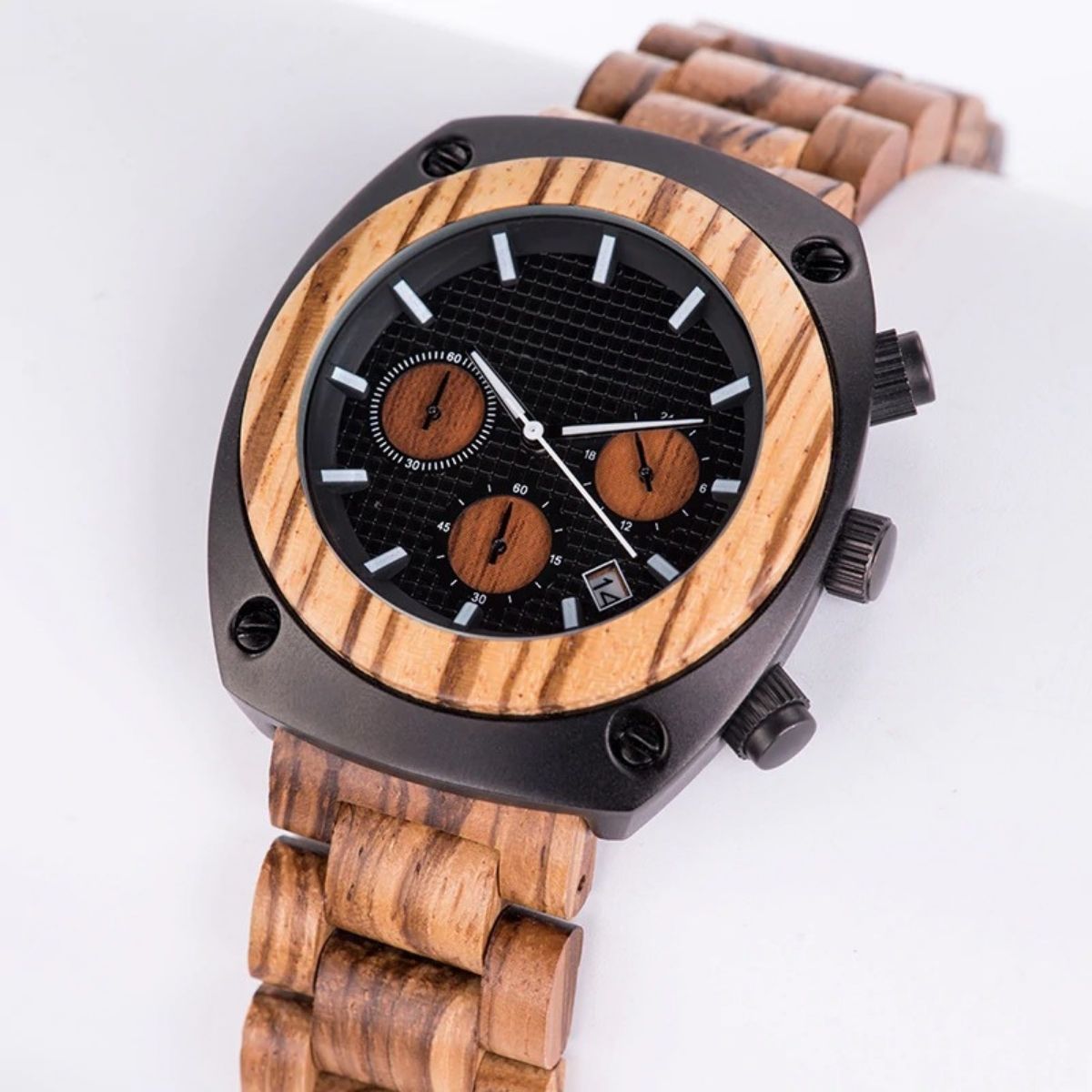 Montre en bois Piléa (1)