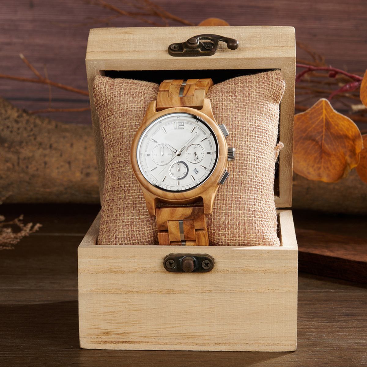 Montre en bois Tsuga Lheuredubois(16)