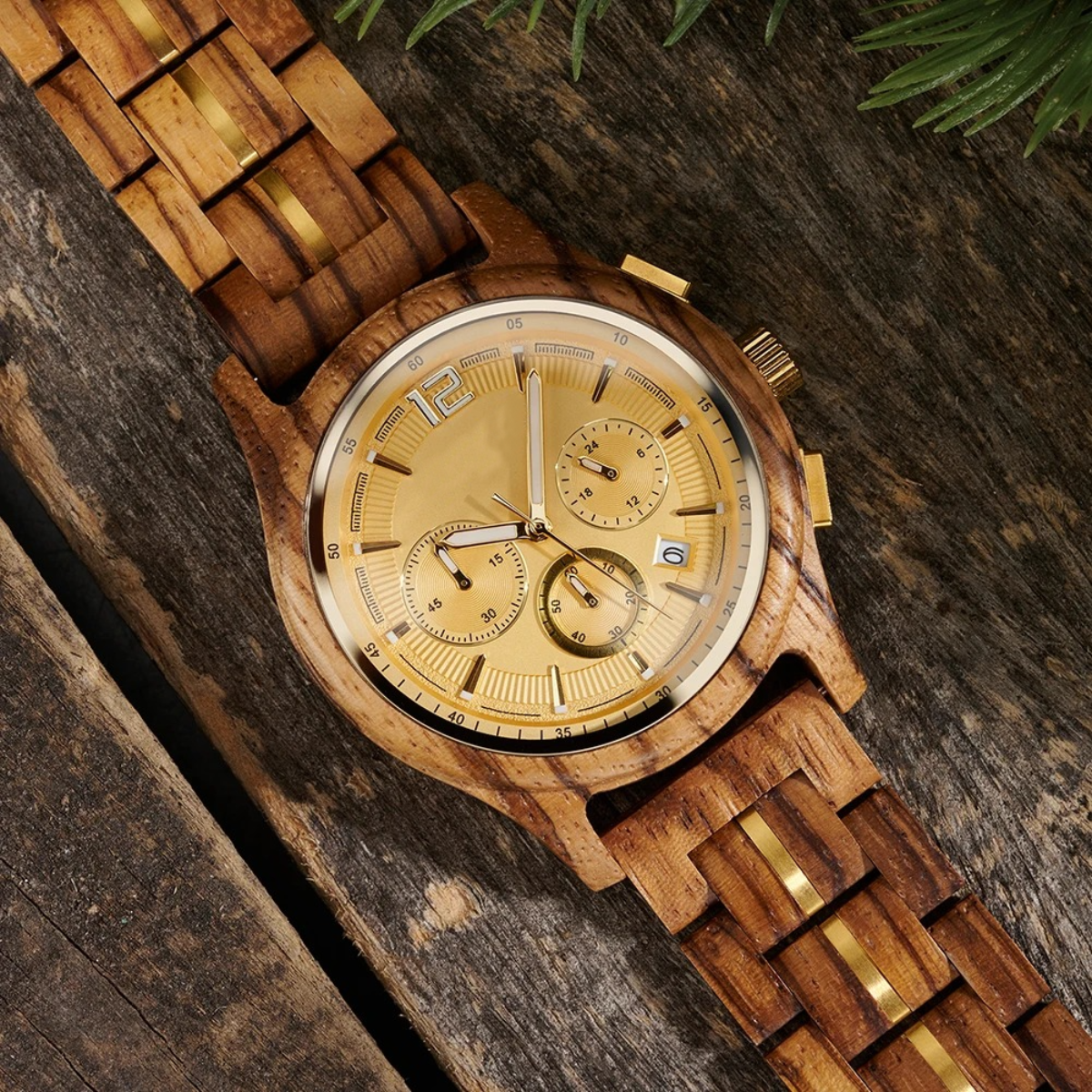 Montre en bois Tsuga Lheuredubois(2)