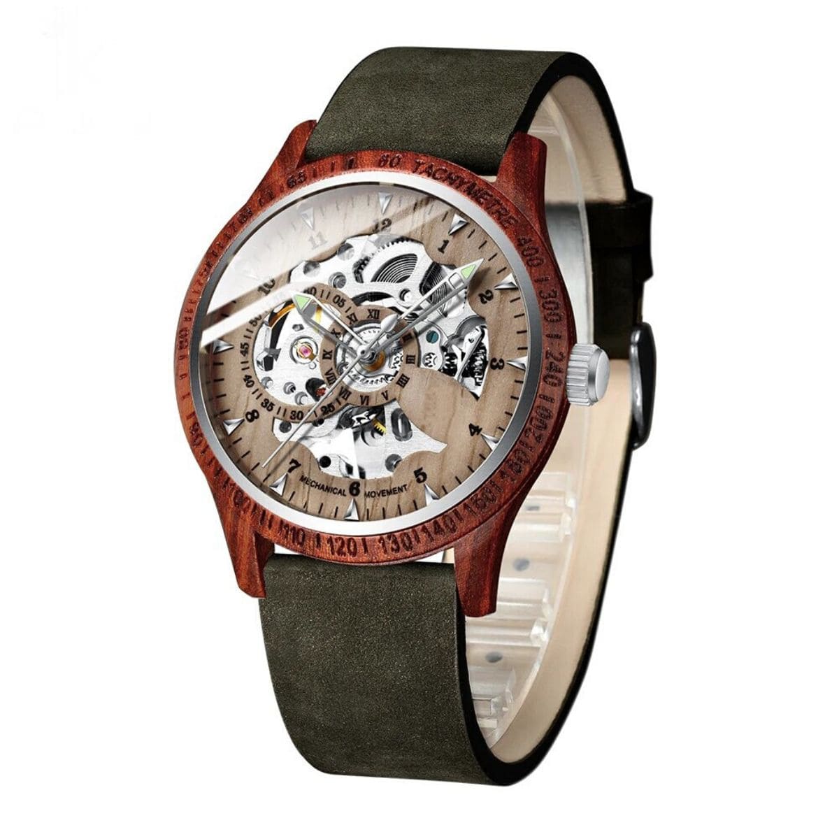 MONTRE EN BOIS WENGE (15)