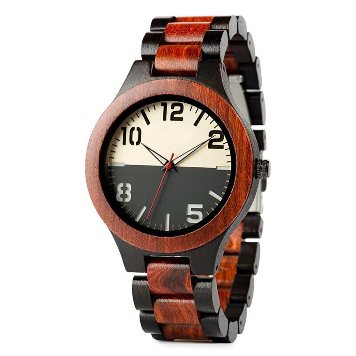 Montre en Bois Noyer (8)