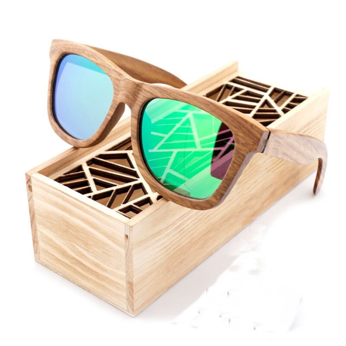 Lunettes de soleil en bois trunk bay (9)