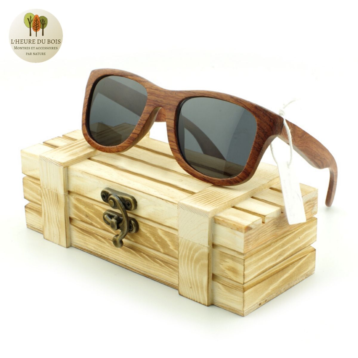 Lunettes de soleil en bois Kauai (7)