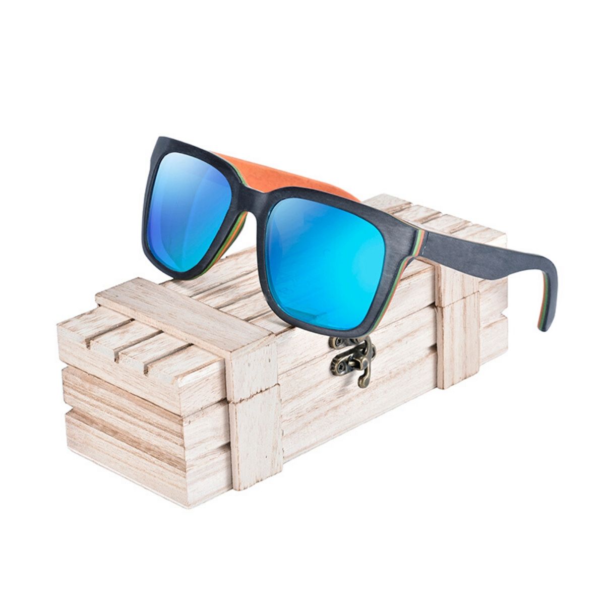 Lunettes de soleil en bois Kuta (10)