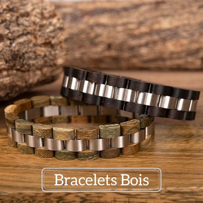 Bracelets en bois
