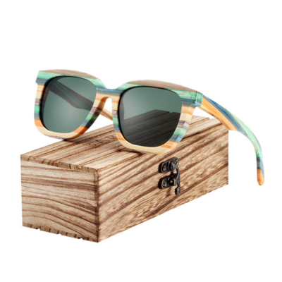 Lunettes de soleil en bois Anakao Lheuredubois sans titre