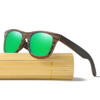 Lunettes de soleil en bois Hidden Lheuredubois sans titre