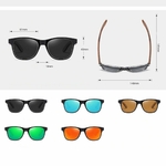Lunettes de soleil en bois Hydrangée (4)