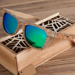 Lunettes en bois, polarisées Uv400 (2)