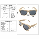 Lunettes de soleil en bois trunk bay (1)