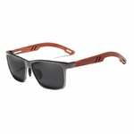 Lunettes de soleil en bois naturel Wineglass (7)